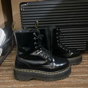 Dr. Martens Jadon Smooth Leather Platform Boots